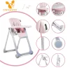 Cangaroo I Eat Hochstuhl 6-36 Monate 15 kg rosa