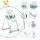 Cangaroo I Eat Hochstuhl 6-36 Monate 15 kg blau