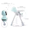 Cangaroo I Eat Hochstuhl 6-36 Monate 15 kg blau