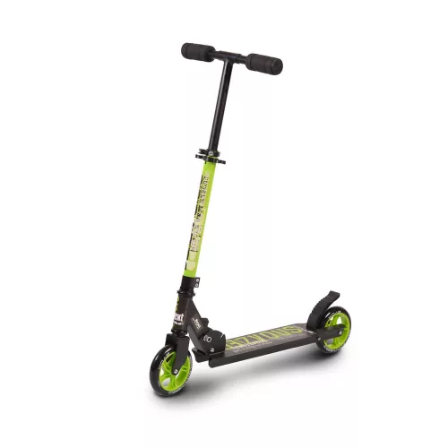 RENDEVOUS Scooter bis 100 kg, ab 6 Jahren, PU-Räder GRÜN