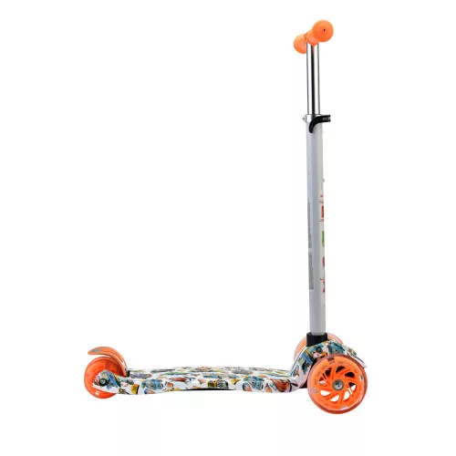 BYOX Rapture Scooter Vorderrad Doppelrad orange