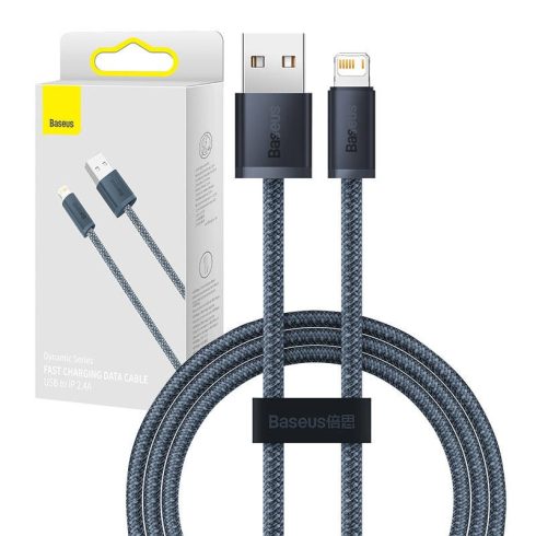 Baseus Dynamic Series USB-Lightning kábel, 2.4A, 1m, szürke