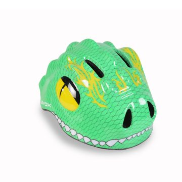 Biciklis sisak BYOX DINO gyerek S méret ZÖLD