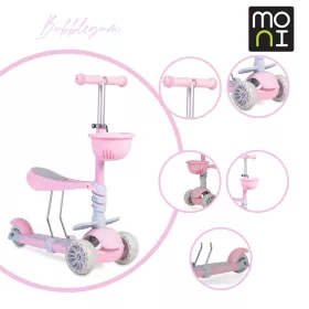BUBBLEGUM Scooter 2in1 20kg/40kg pink PINK