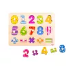 TOOKY Toy fapuzzle számok  -16dbos