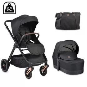Cangaroo Macan 2in1 Kinderwagen schwarz