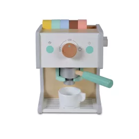   Moni Toys Holzspielzeug, Deluxe-Kaffeemaschine aus Holz, 23 x 14 x 17,5 cm