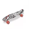 BYOX Skateboard 22" SKULL LED / 56x15 cm SCHWARZ