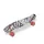 BYOX Skateboard 22" SKULL LED / 56x15 cm SCHWARZ