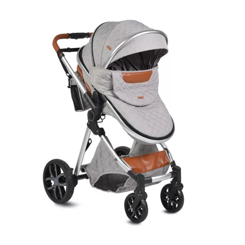 MONI Alma 0-15 kg babakocsi sport/mózes SZÜRKE