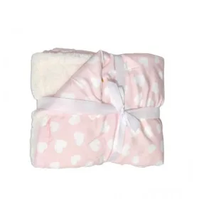 Cangaroo Shaggy dicke Decke rosa