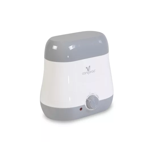 Cangaroo Baby duo dupla cumisüveg melegítő szürke