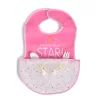 GLAM Latzhose mit Klettverschluss, mit Tasche, Kunststoff PINK
