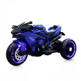 BO NINJA električni motocikl s 3 kotača, PLAVI