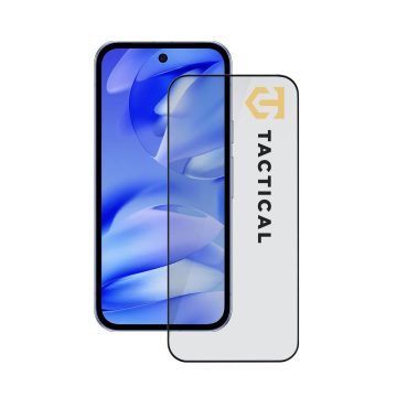   Tactical Glass Shield 5D PIxel 9a kijelzővédő üvegfólia, fekete