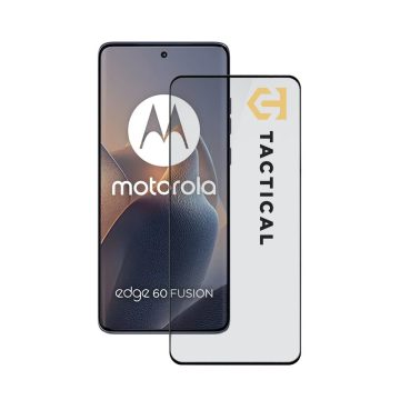   Tactical Glass Shield 5D Motorola Edge 60 Fusion kijelzővédő üvegfólia, fekete