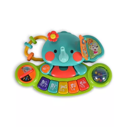 HOLA Babyspielzeug Elefanten-Musikklavier