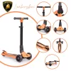 LAMBORGHINI Roller, 3 Räder, faltbar, bis 50 kg, ORANGE