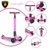 LAMBORGHINI Roller, 3 Räder, faltbar, bis 50 kg, PINK