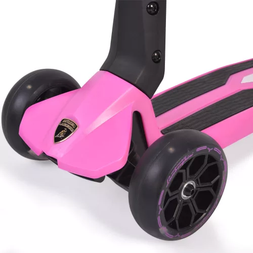 LAMBORGHINI Roller, 3 Räder, faltbar, bis 50 kg, PINK