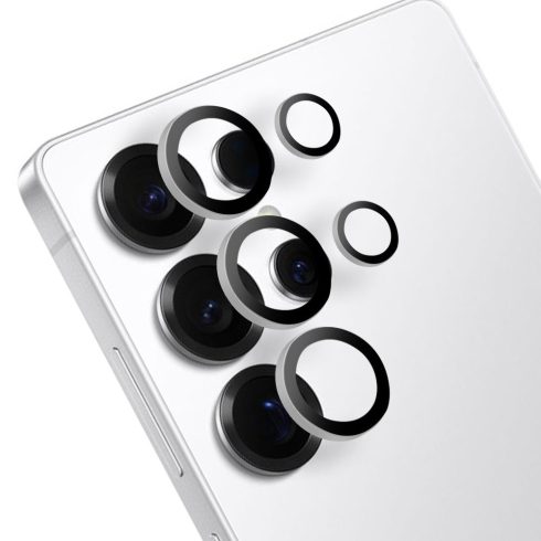 Obal:Me Samsung Galaxy S25 Ultra tempered glass kamera védő üvegfólia, titanium whitesilver