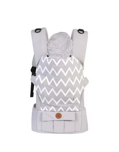 Cangaroo Explorer 2-Positionen-Tragetasche, grau