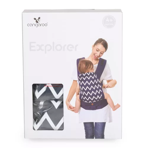 Explorer 2-Positionen-Träger BLAU