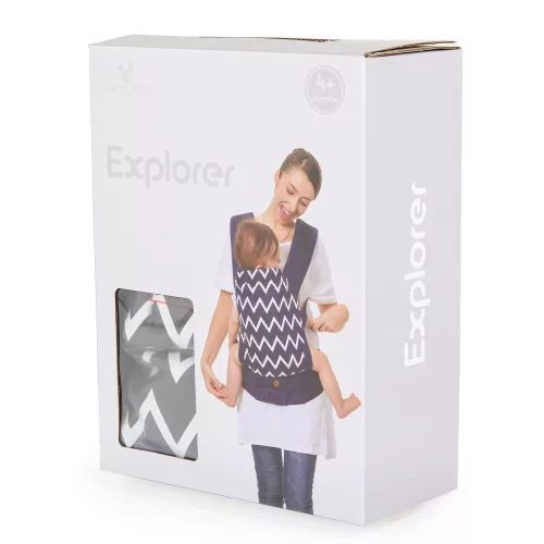Explorer 2-Positionen-Träger BLAU