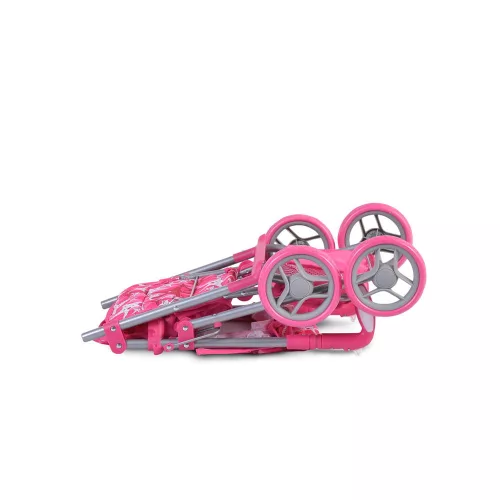 Moni Toys Stars játék babakocsi lapra csukhatós