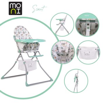 MONI Scaut etetőszék menta