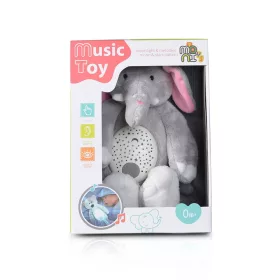 Moni Toys Lampe Nachtlicht Elefant Plüschprojektor