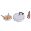 Spielzeug-Waffeleisen-Set aus Holz, 13-teilig