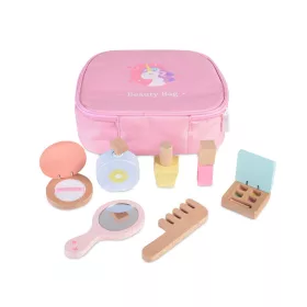   TOOKY Toy BAG Holzspielzeug-Schönheitsset, 8-teilig, rosa/PINK