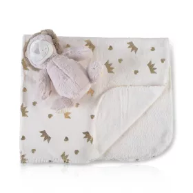 Cangaroo Decke 90x75cm Löwe Plüschlöwe