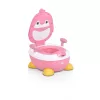 RIKO bili pingvin karfával, talpakkal, kivehető tartály PINK