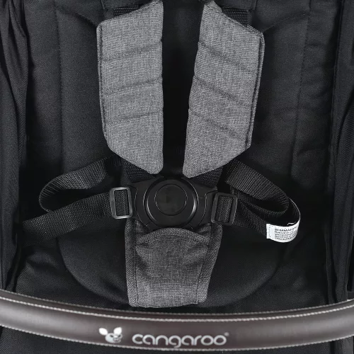 Kočík Cangaroo Easy Fold čierny