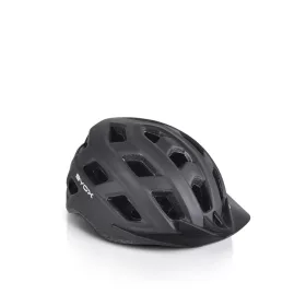   Fahrradhelm für die Straße, mit Belüftung, Größe 58-62, SCHWARZ