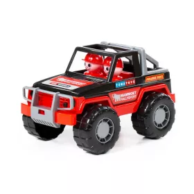 POLESIE 64325 Rallye-Jeep 23,5 cm ROT