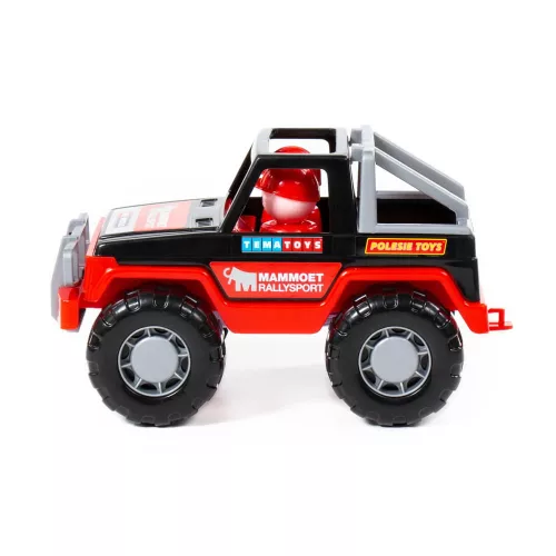 POLESIE 64325 Rallye-Jeep 23,5 cm ROT