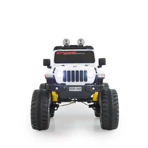 MONI BO fuego jeep 3 brzine, 4 motora 30 kg bijela