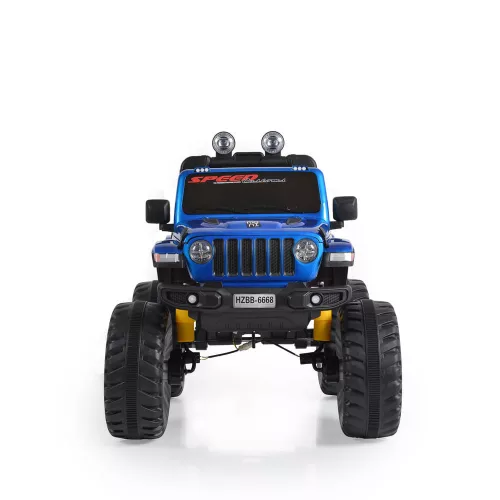 MONI BO fuego jeep 3 brzine, 4 motora 30 kg plava metalik