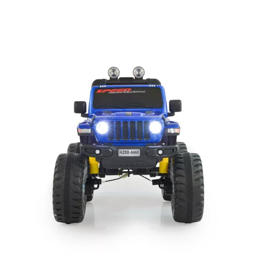MONI BO fuego jeep 3 brzine, 4 motora 30 kg plava metalik