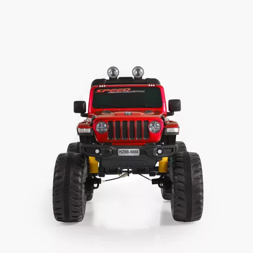 MONI BO fuego jeep 3 brzine, 4 motora 30 kg crveni metal