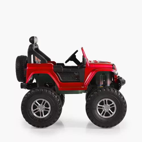 MONI BO fuego jeep 3 brzine, 4 motora 30 kg crveni metal