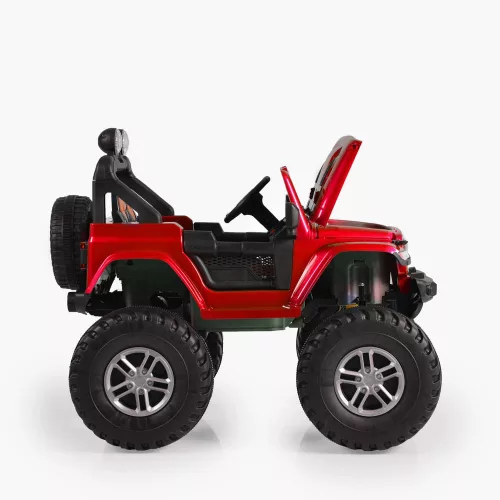 MONI BO fuego jeep 3 brzine, 4 motora 30 kg crveni metal