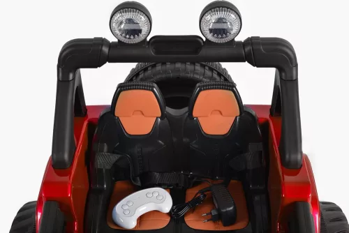 MONI BO fuego jeep 3 brzine, 4 motora 30 kg crveni metal