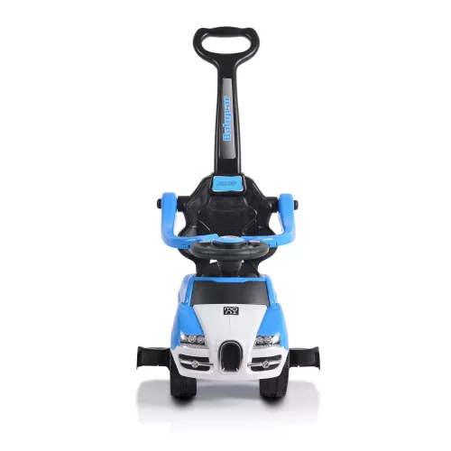 MONI Rider Kinderwagen mit Schiebegriff, blau