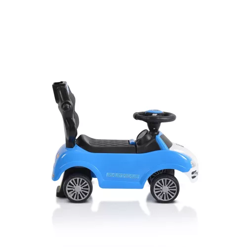 MONI Rider Kinderwagen mit Schiebegriff, blau