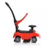 MONI Rider Kinderwagen mit Schiebegriff, rot