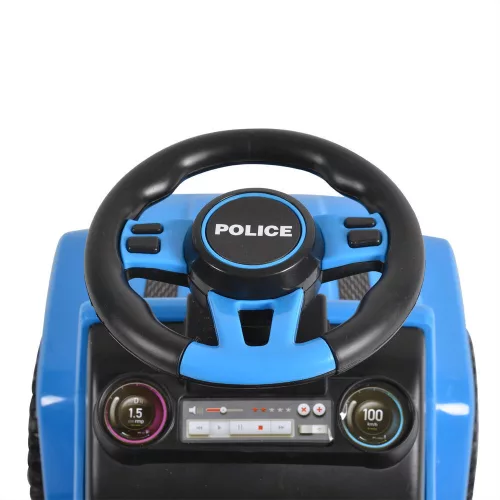 MONI Baby Taxi POLIZEI mit Schiebedach BLAU